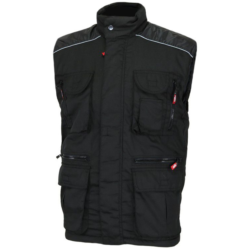 Industrial Starter Vicenza 04044 černá pánská pracovní vesta Asoto.cz