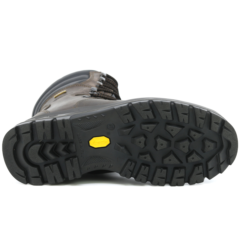 detail GRISPORT Dobermann hnědá pánská holeňová outdoor obuv, Spotex membrána