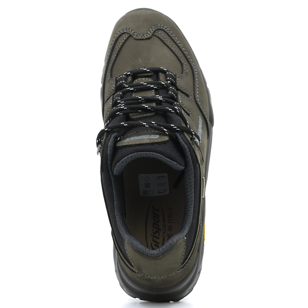 detail GRISPORT 11731 Travel 20 olivová pánská outdoor obuv s membránou Spotex