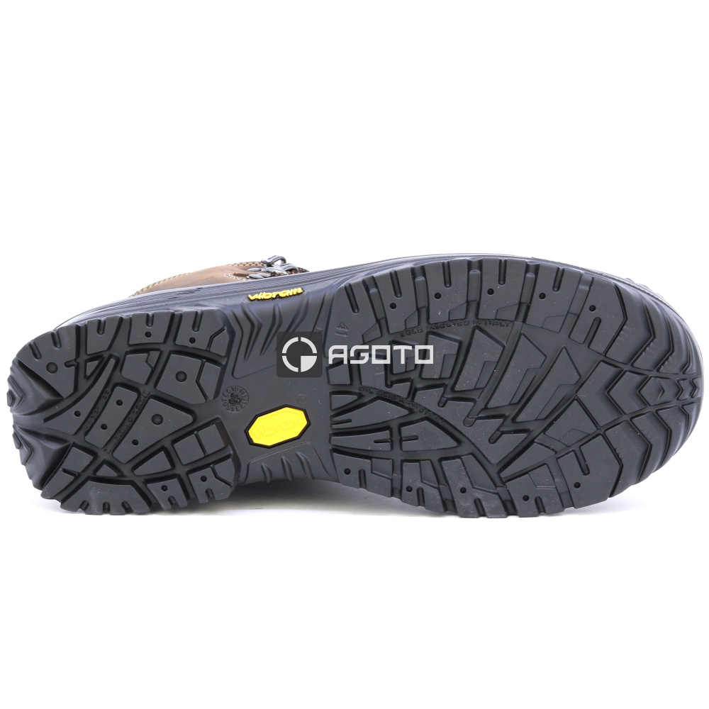 detail SIXTON Stelvio S3 hnědá pánská pracovní obuv