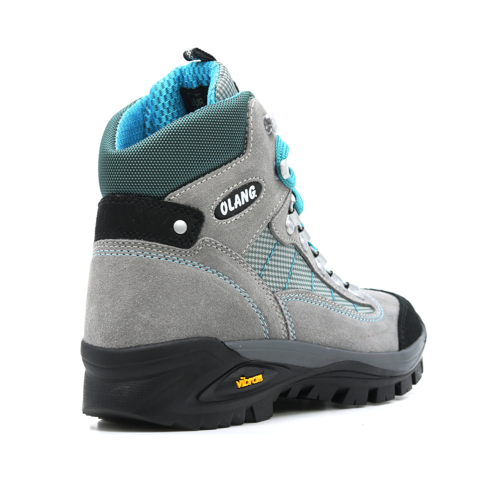 detail OLANG Tarvisio 844 šedá dámská kožená outdoor obuv membrána voděodpudivá