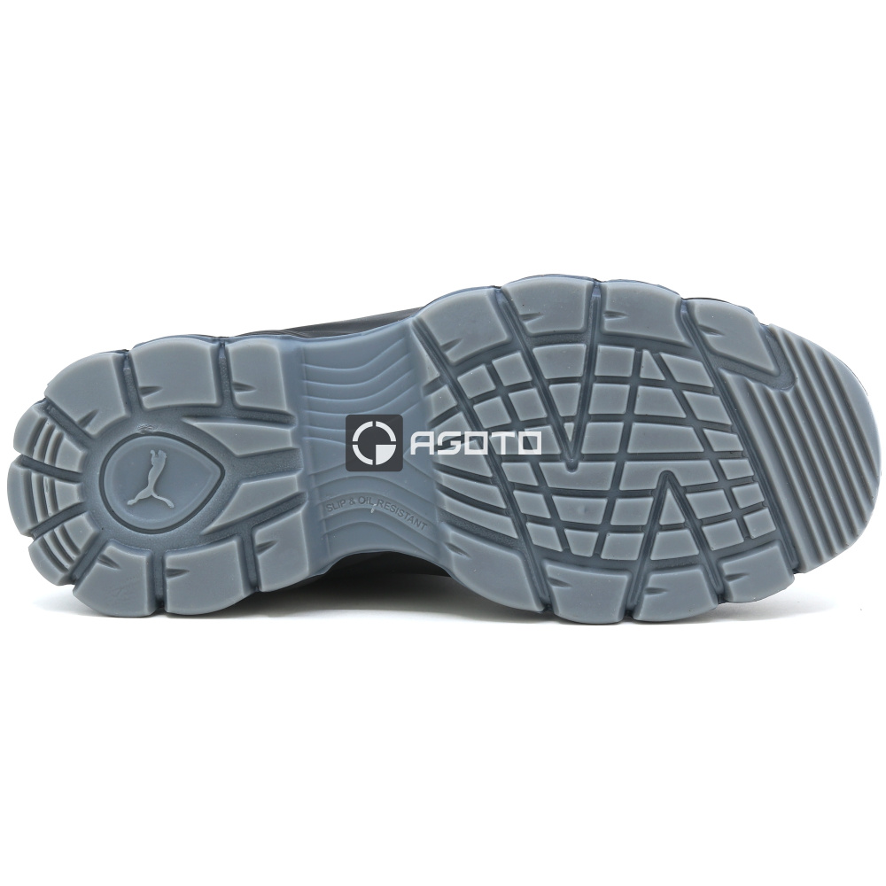 detail PUMA Condor low S3 ESD hnědá pánská pracovní obuv