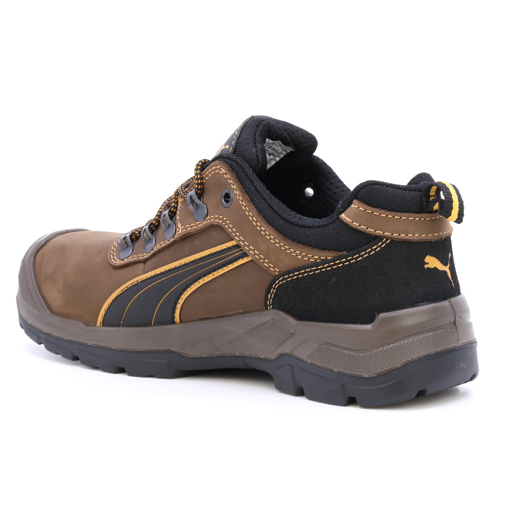 detail Puma Sierra Nevada Low S3 HRO hnědá pánská pracovní obuv
