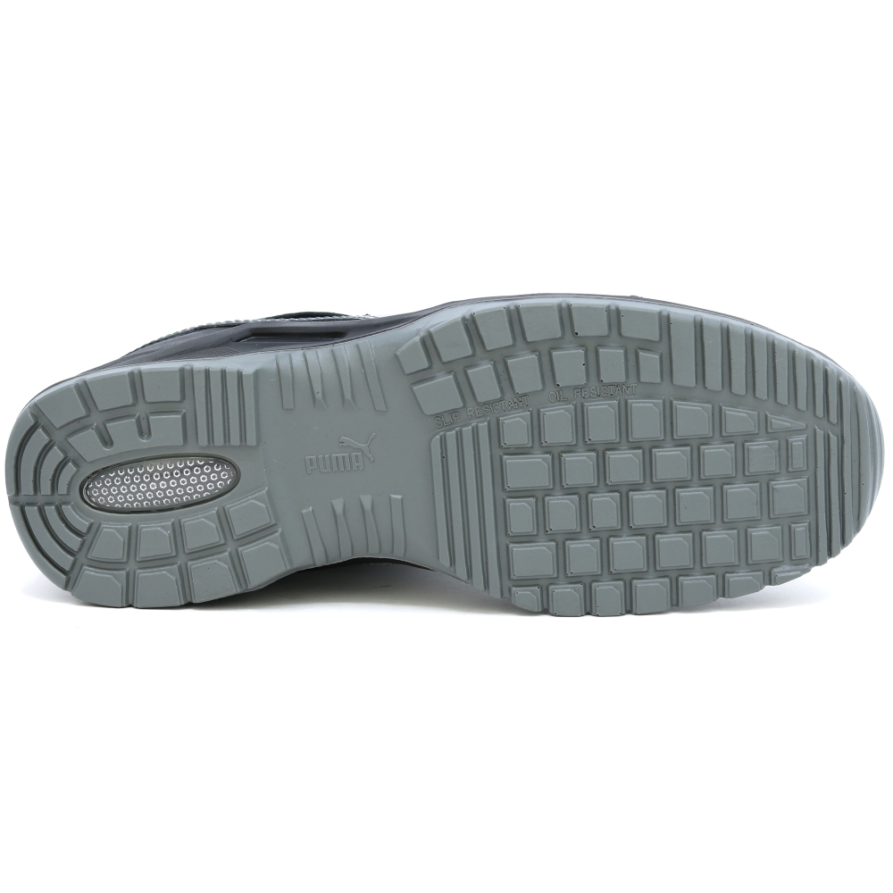 detail PUMA Argon RX Low S3 ESD černá pánská pracovní obuv