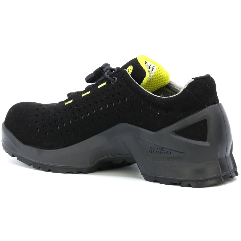 detail UVEX 1 Duo S1 ESD 65619 černá pánská bezpečnostní obuv