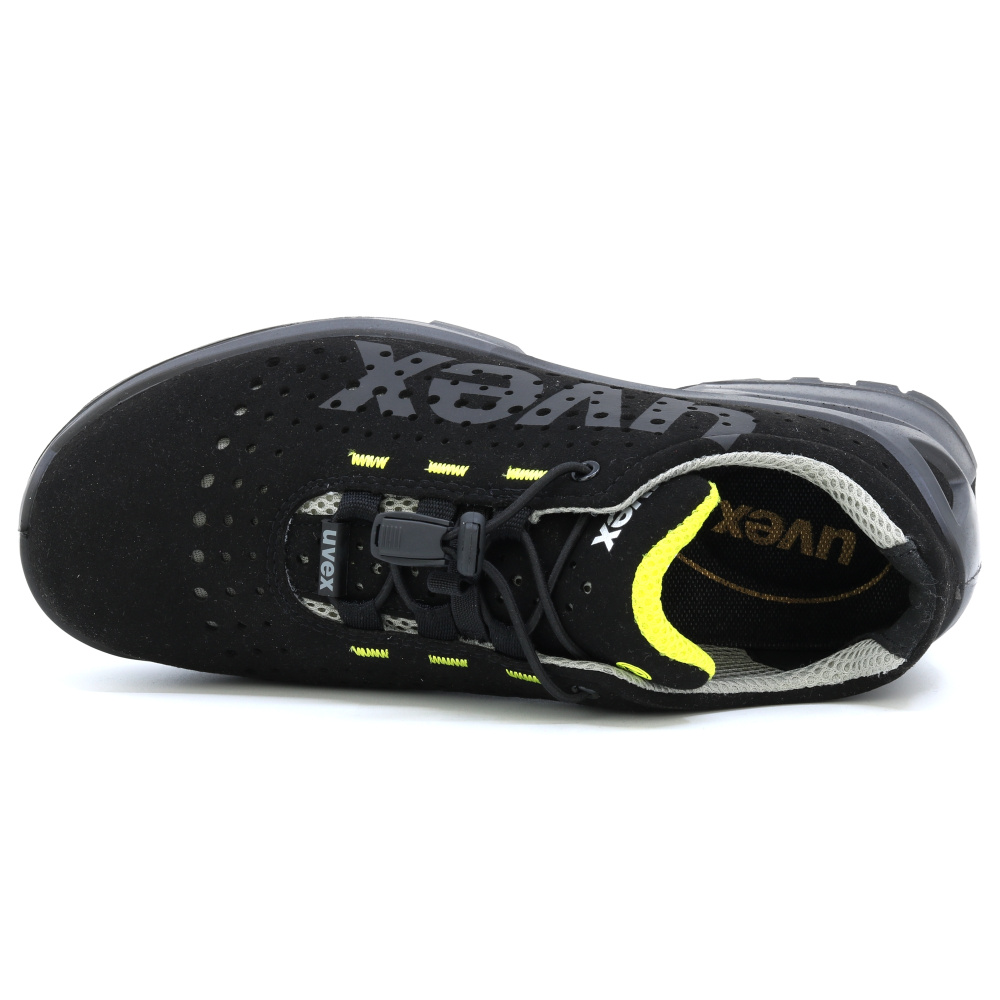 detail UVEX 1 Duo S1 ESD 65619 černá pánská bezpečnostní obuv