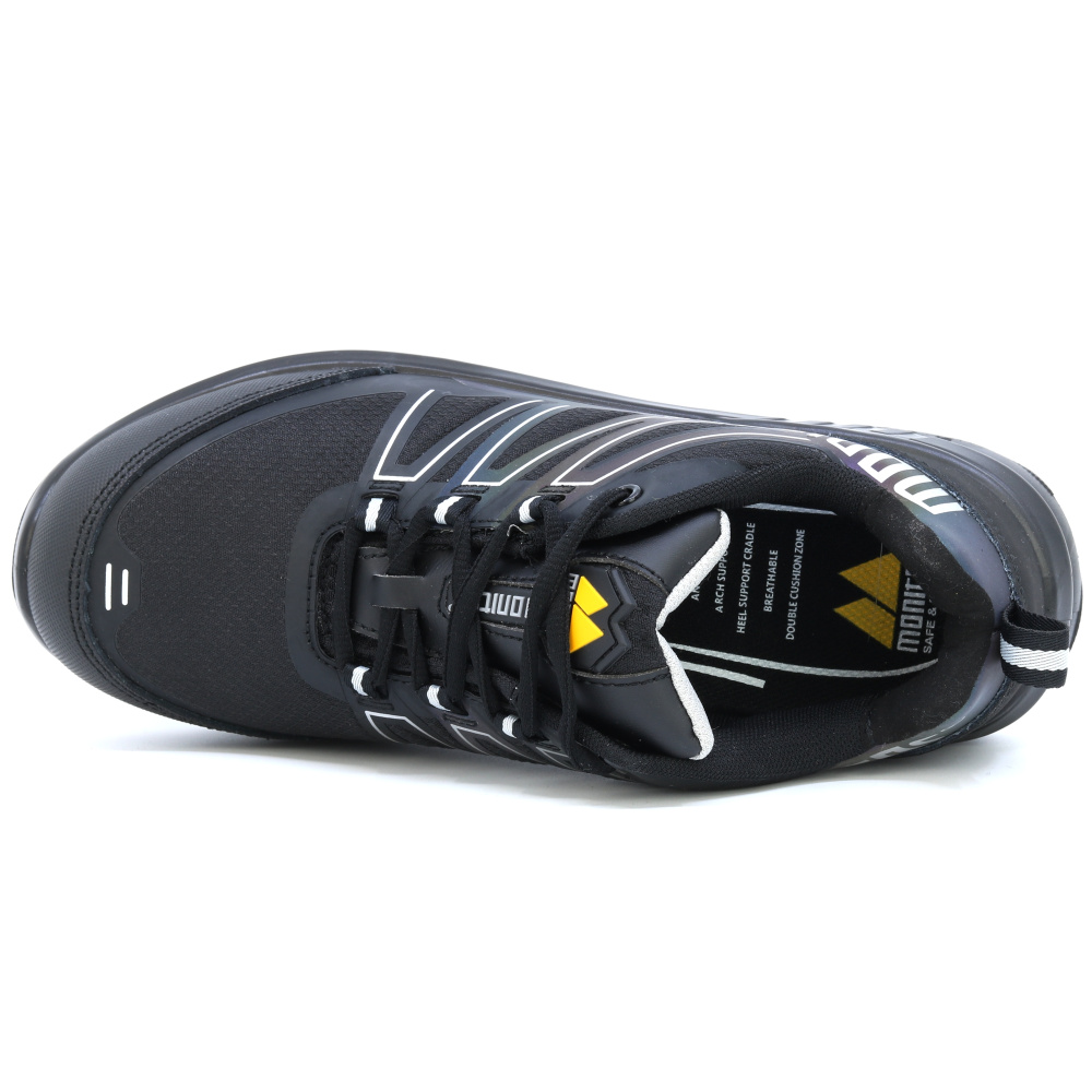 detail MONITOR SWEDEN Inferno S1P černá pánská pracovní obuv
