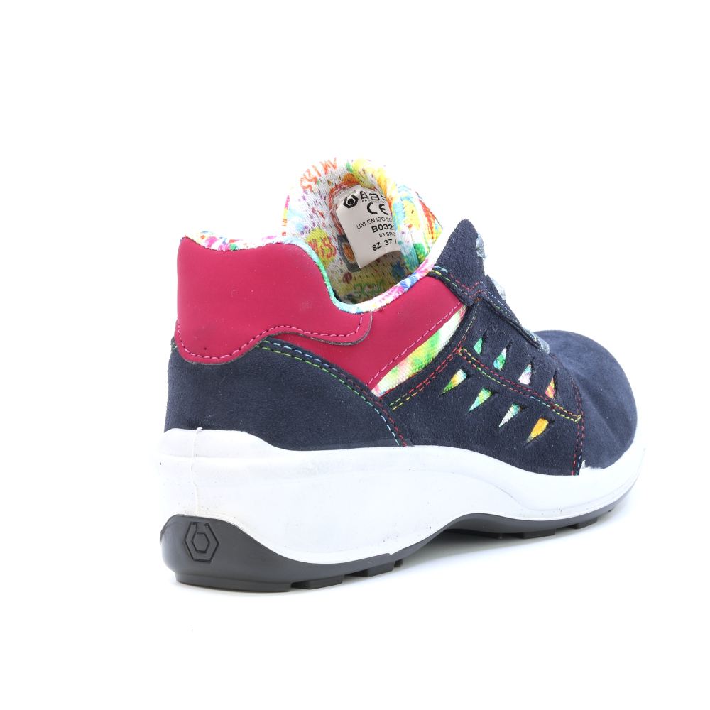 detail BASE Kate S3 B0323 modrá dámská bezpečnostní obuv