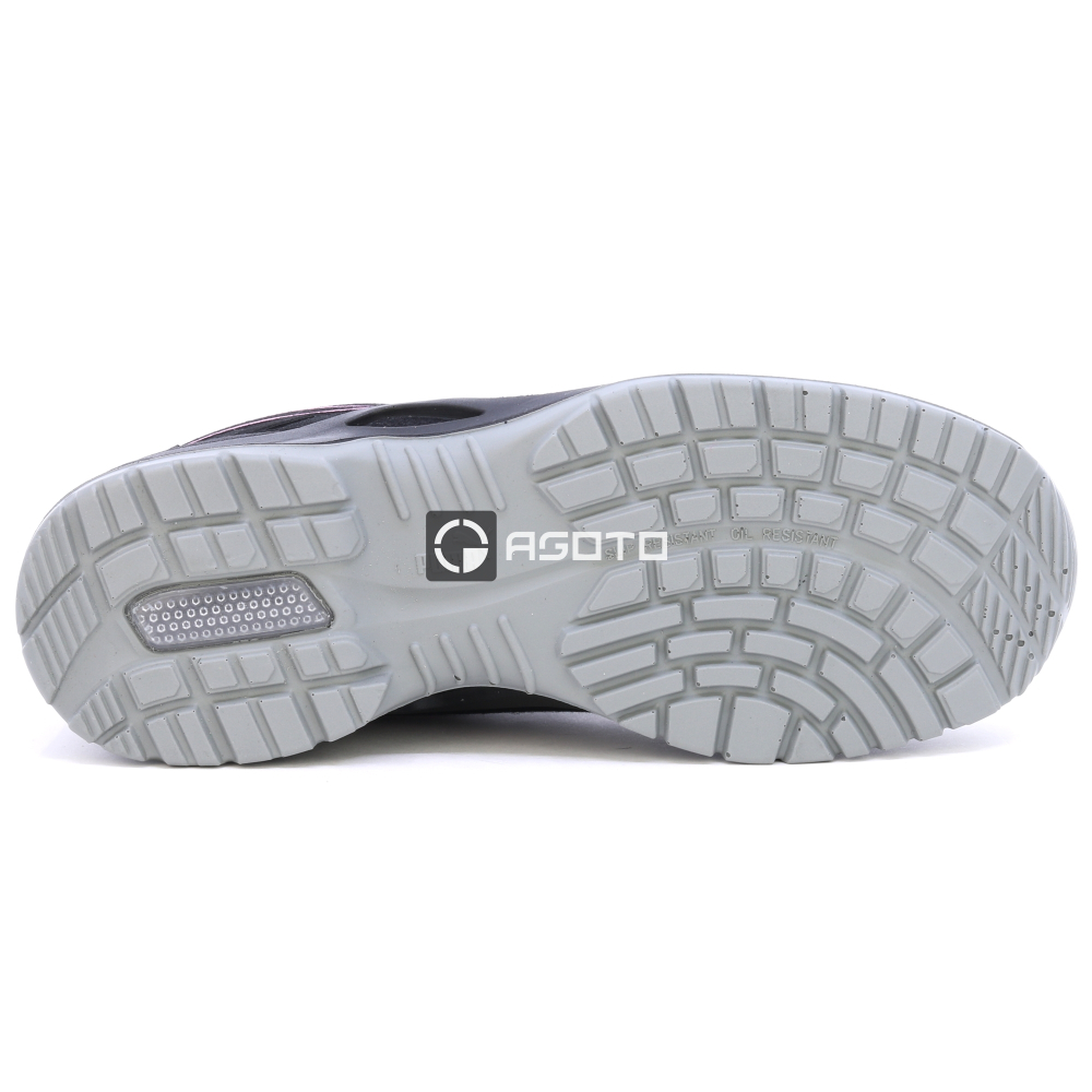 detail PUMA Fuse TC Pink Wns low S1P ESD černá dámská pracovní obuv
