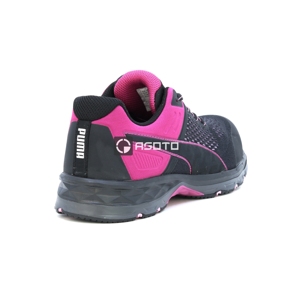 detail PUMA Define Wns Low S1P fialová dámská pracovní obuv