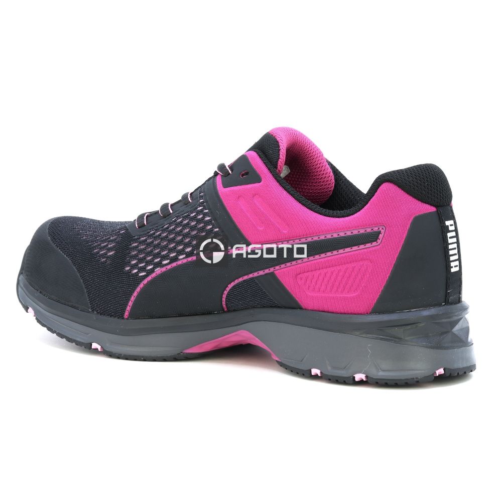 detail PUMA Define Wns Low S1P fialová dámská pracovní obuv