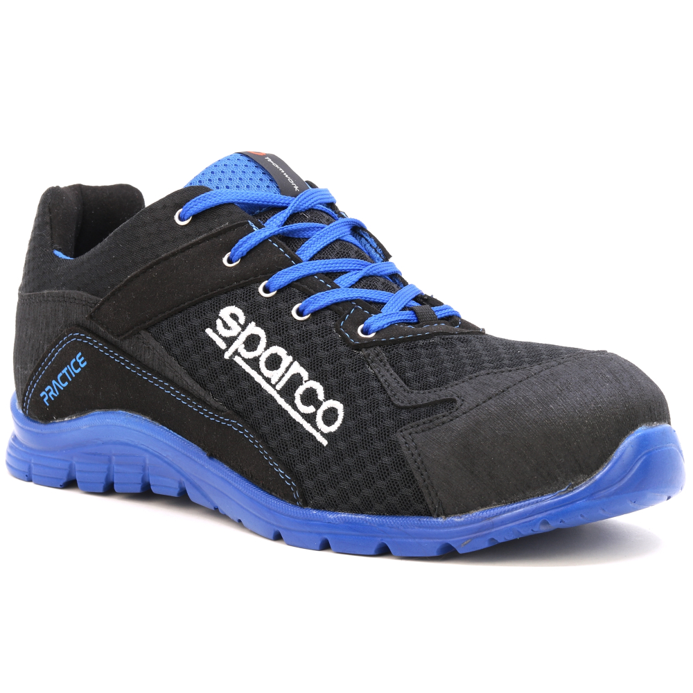 detail SPARCO Nelson S1P modrá pánská pracovní obuv