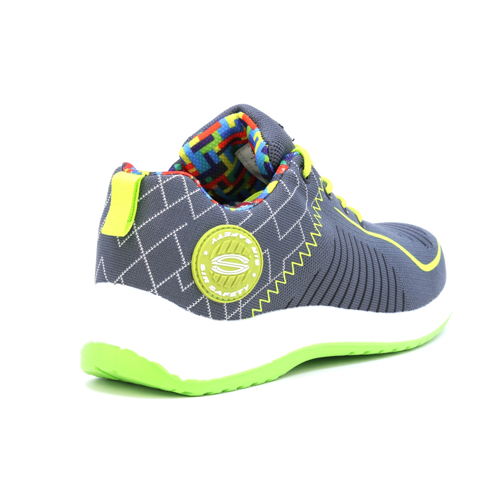 detail SIR Simi S1P šedá pánská pracovní obuv