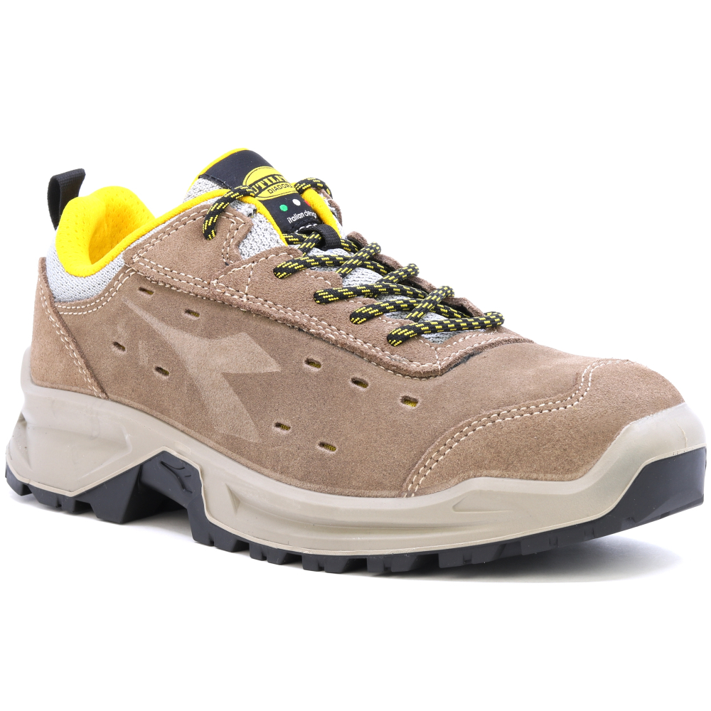 detail DIADORA Country Low S1P béžová pánská pracovní obuv