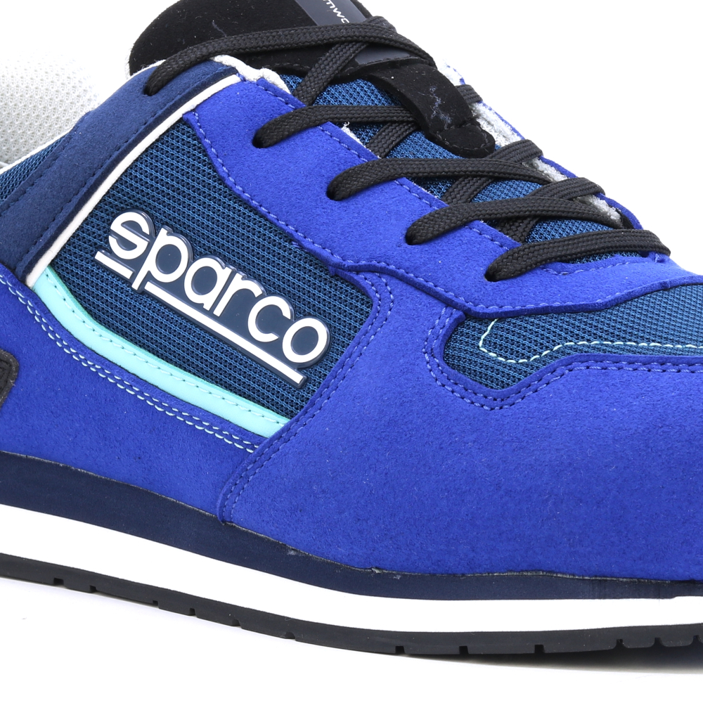 detail SPARCO Lando S1P modrá pánská pracovní obuv