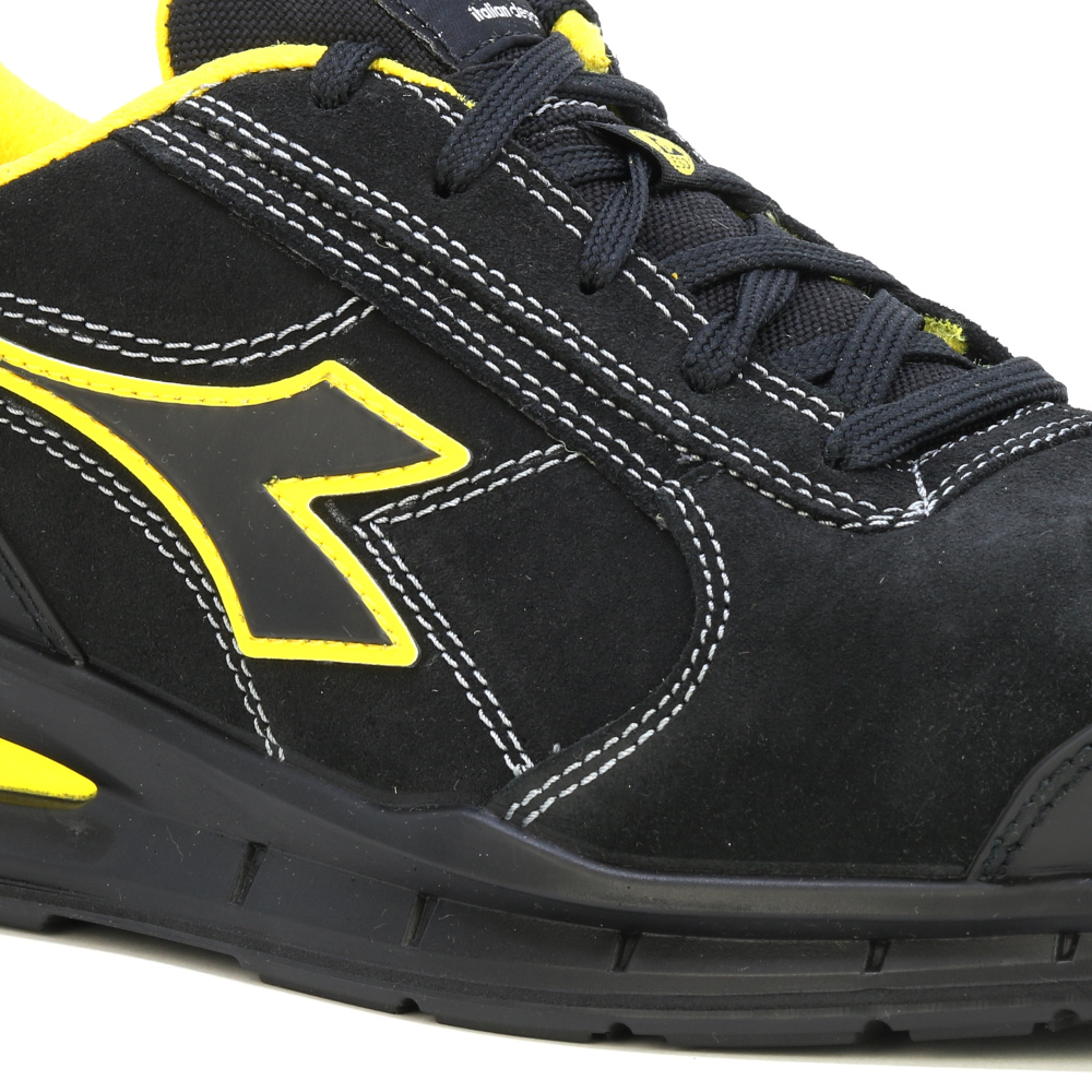 detail DIADORA RUN AIRBOX MASTER S3 černá pánská pracovní obuv, která dýchá - Geox