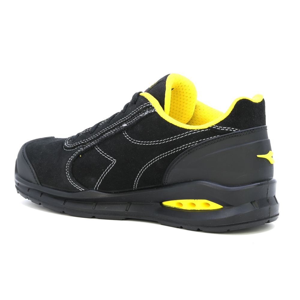 detail DIADORA RUN AIRBOX MASTER S3 černá pánská pracovní obuv, která dýchá - Geox