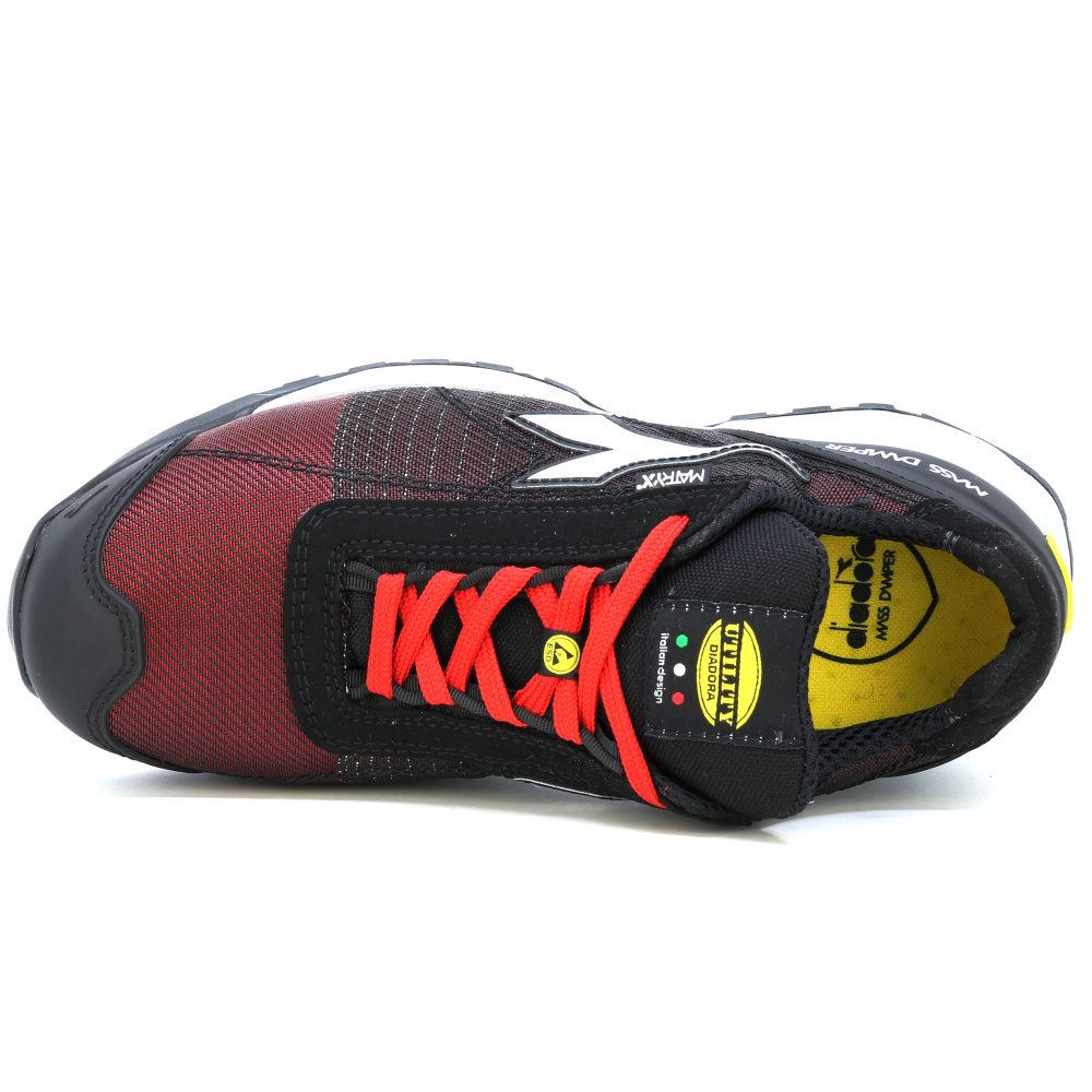 detail DIADORA Glove Matryx S1P černá pánská pracovní obuv