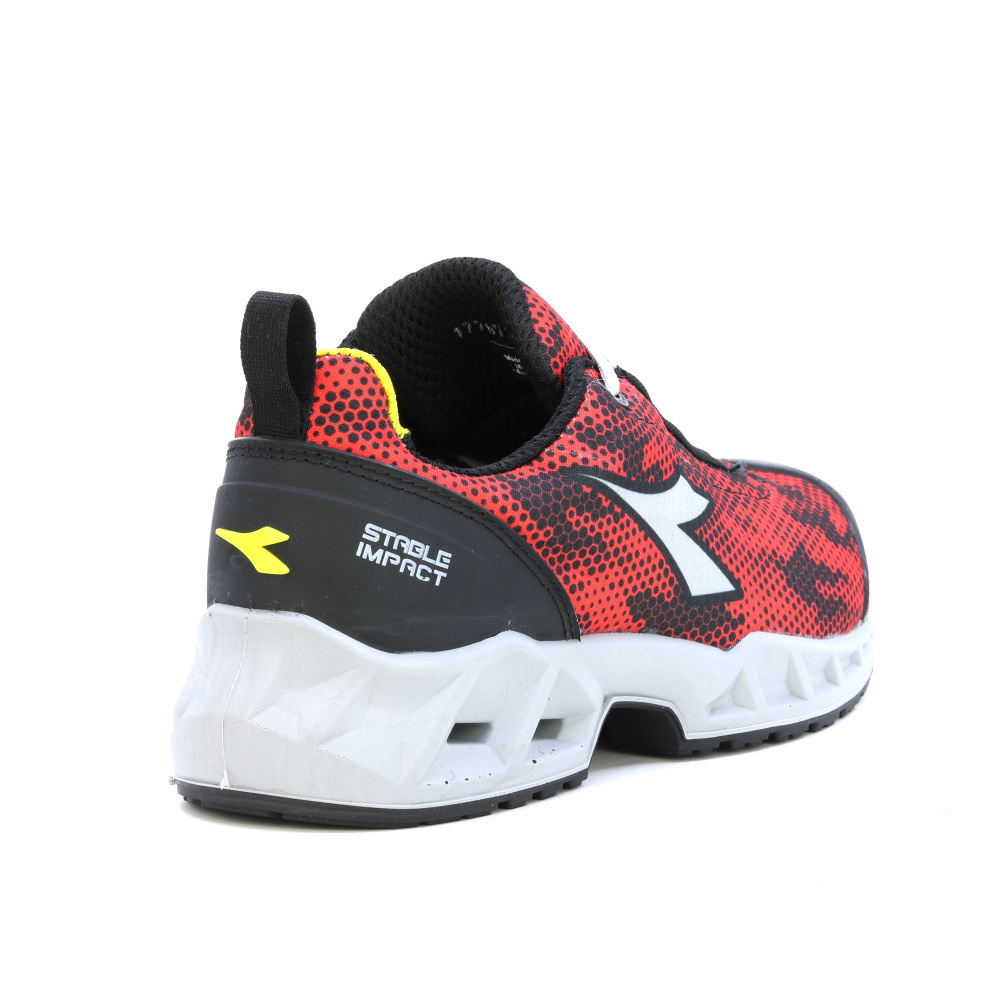 detail DIADORA Shark Stable S1P červená pánská pracovní obuv