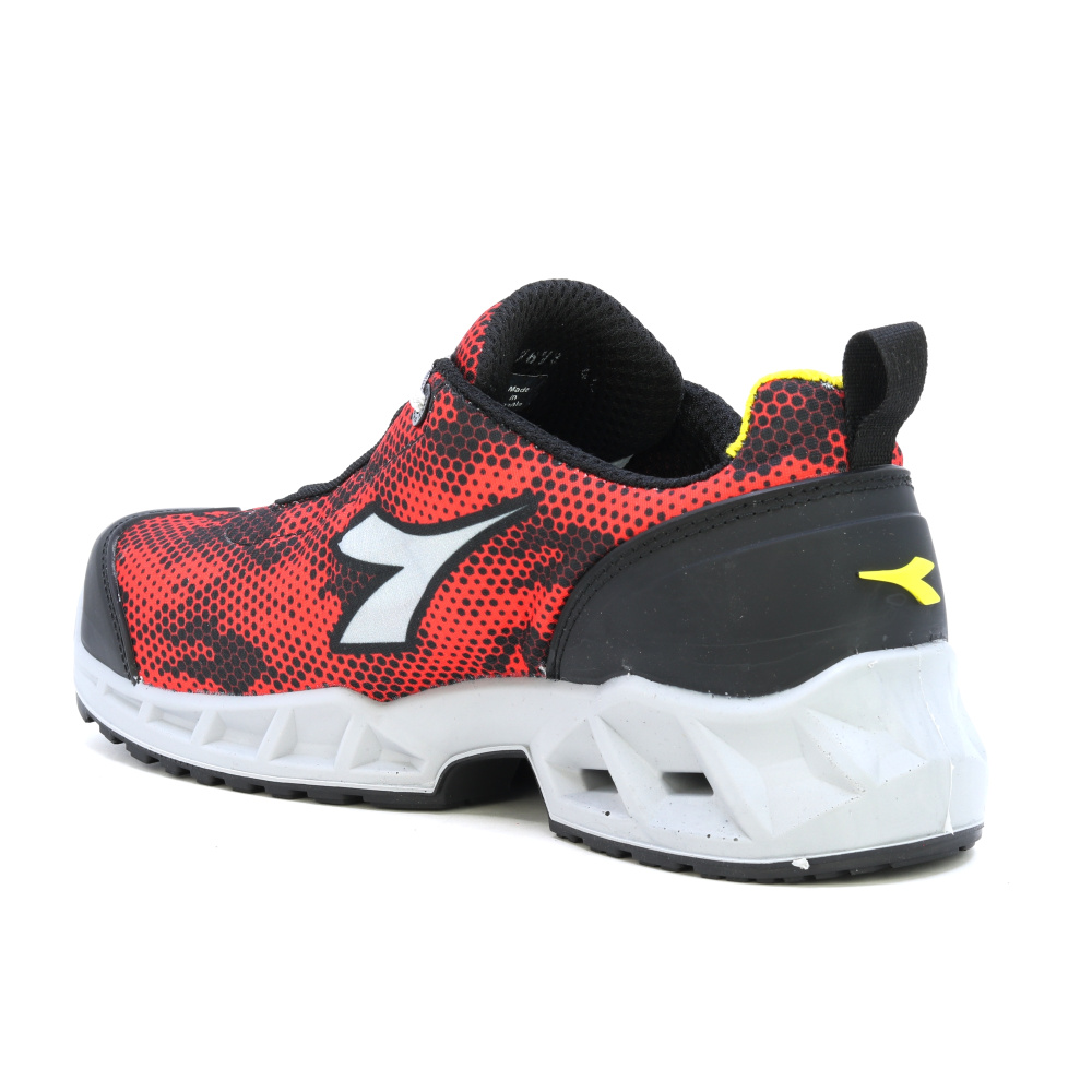 detail DIADORA Shark Stable S1P červená pánská pracovní obuv