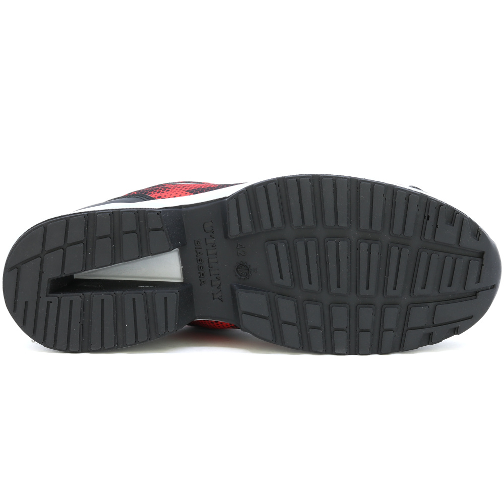 detail DIADORA Shark Stable S1P červená pánská pracovní obuv