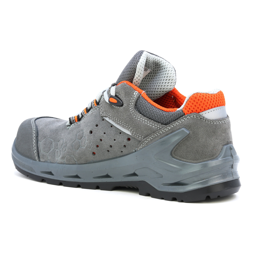 detail BASE I Tool S1P šedá pánská pracovní obuv
