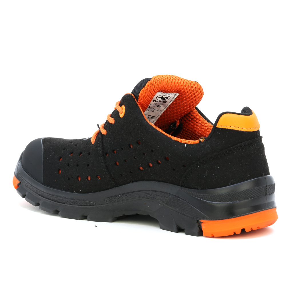 detail FTG Saturn S1P ESD čená pánská pracovní obuv