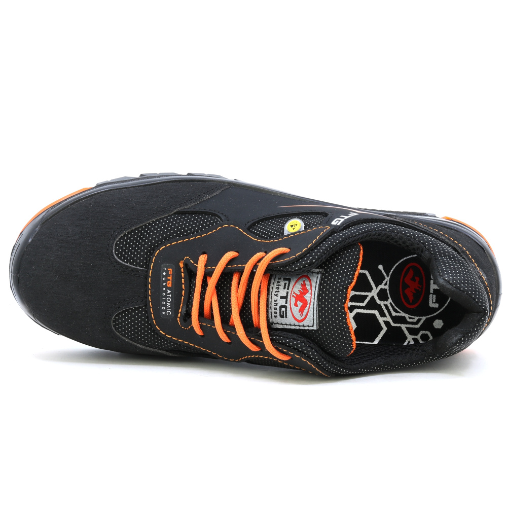 detail FTG Mercury S3 ESD černá pánská pracovní obuv