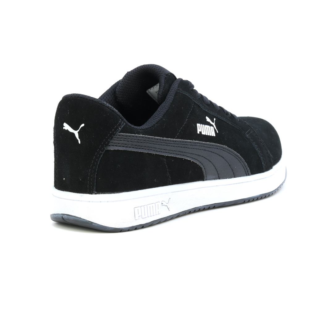 detail PUMA Iconic S1P ESD černá pánská pracovní obuv