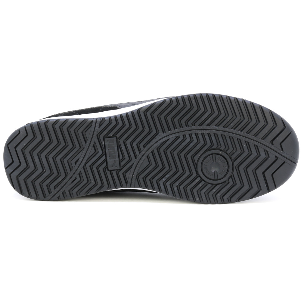 detail PUMA Iconic S1P ESD černá pánská pracovní obuv