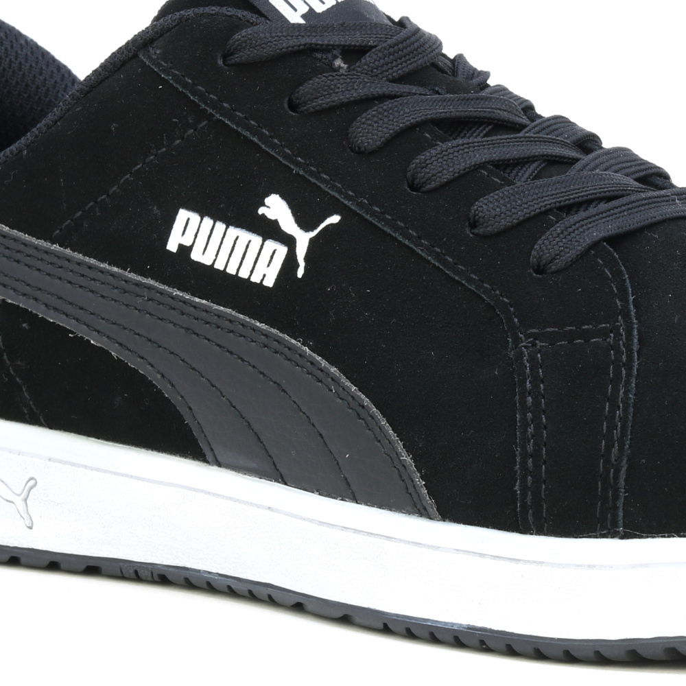 detail PUMA Iconic S1P ESD černá pánská pracovní obuv