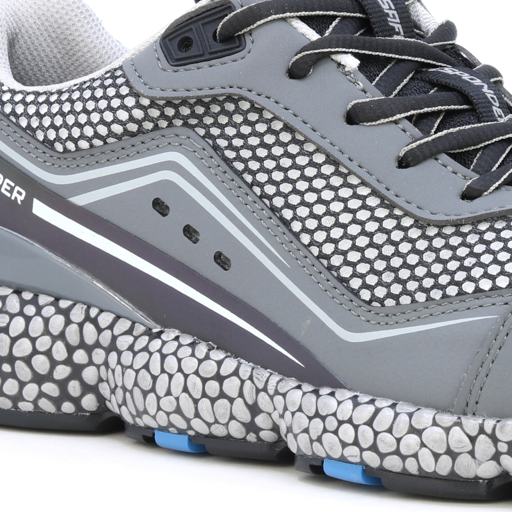 detail SIR Jet S1P šedá pánská pracovní obuv