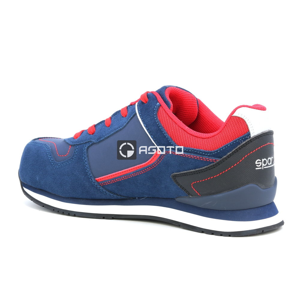 detail SPARCO Tacoma S3 ESD modrá pánská pracovní obuv