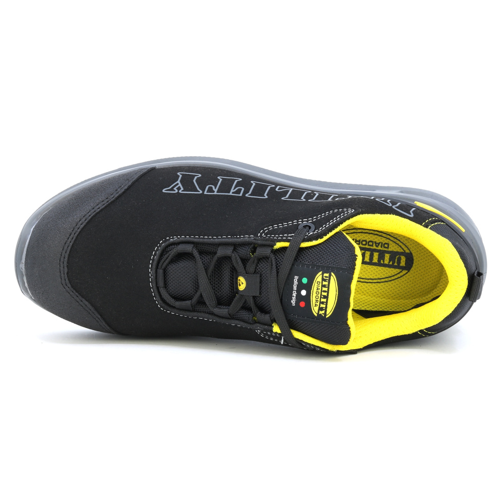 detail DIADORA Smart Softbox S3 ESD černá pánská pracovní obuv