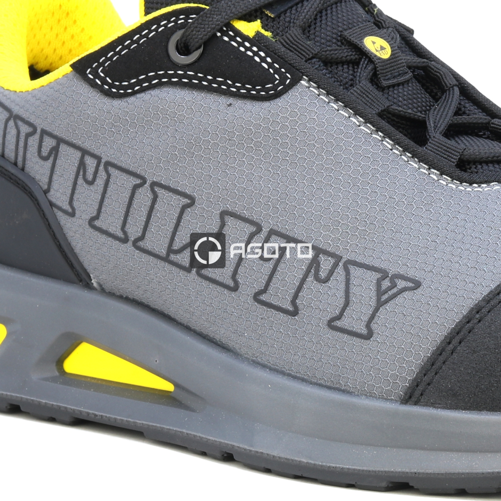 detail DIADORA Smart Softbox low S1P ESD šedá pánská pracovní obuv