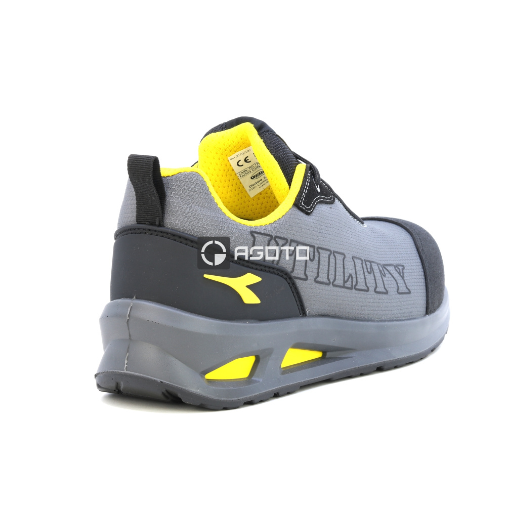 detail DIADORA Smart Softbox low S1P ESD šedá pánská pracovní obuv