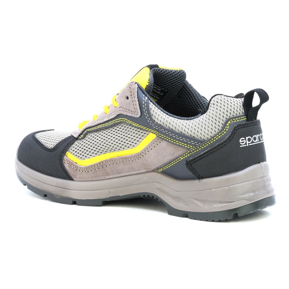 detail SPARCO Edmonton S1P ESD šedá pánská pracovní obuv