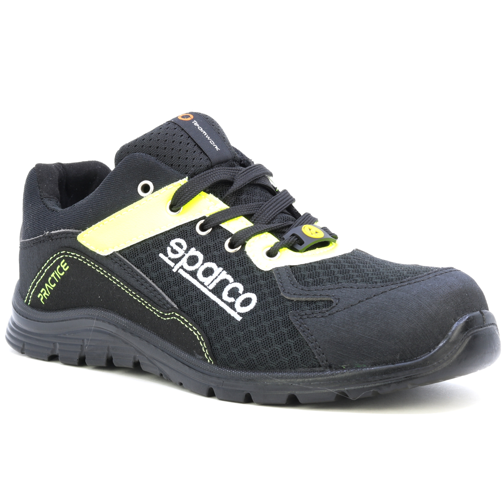 detail SPARCO Jos S1P ESD černá pánská pracovní obuv