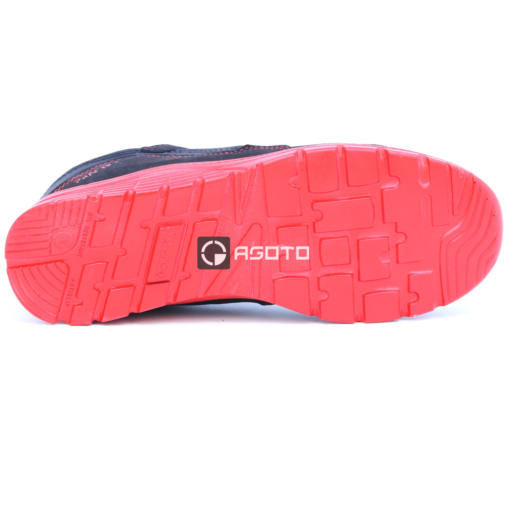 detail SPARCO Jacques S1P černá pánská pracovní obuv