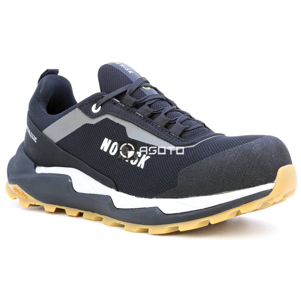 detail NORISK Athletic Low S3 ESD černá pánská pracovní obuv
