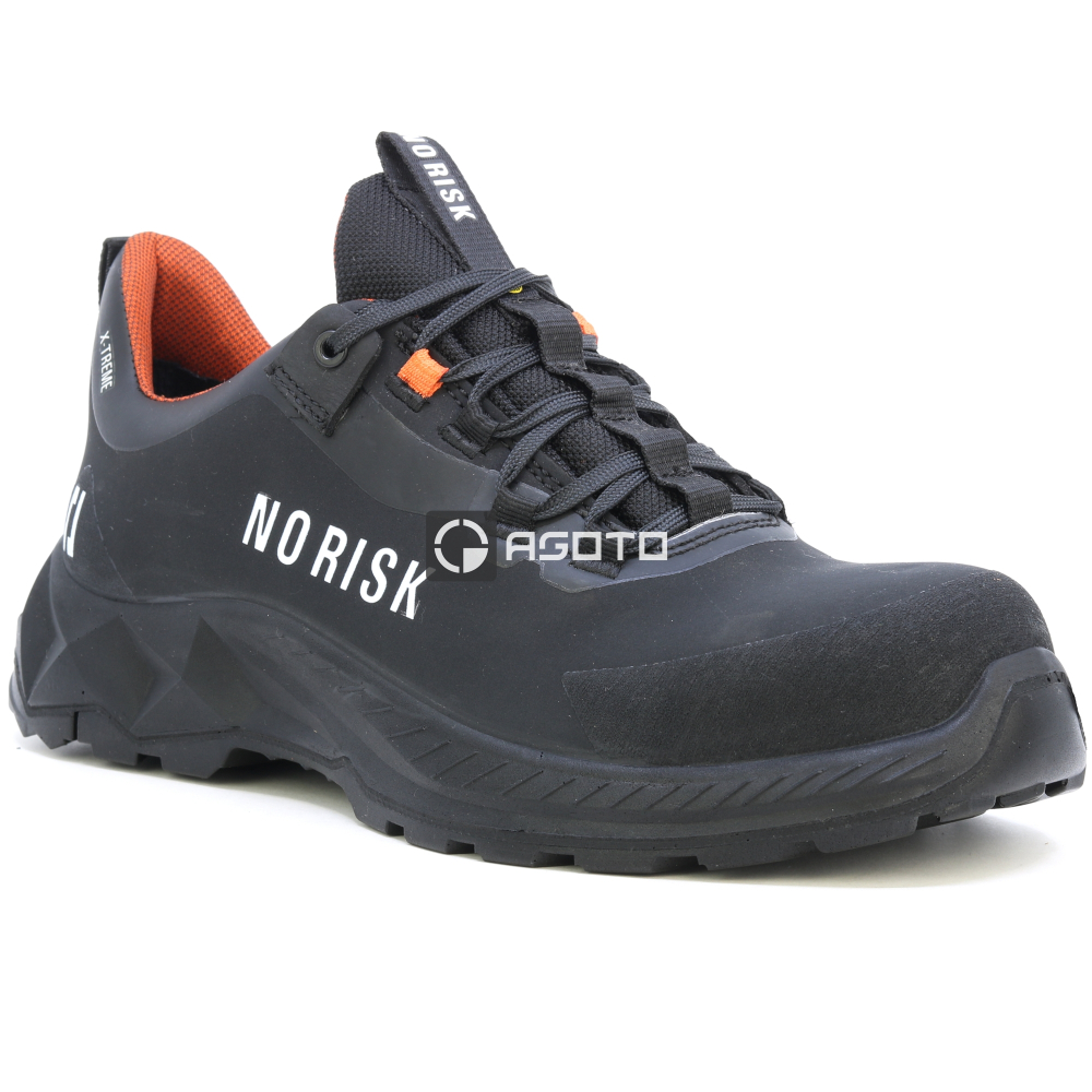 detail NORISK X-Treme Low S3 černá pánská pracovní obuv