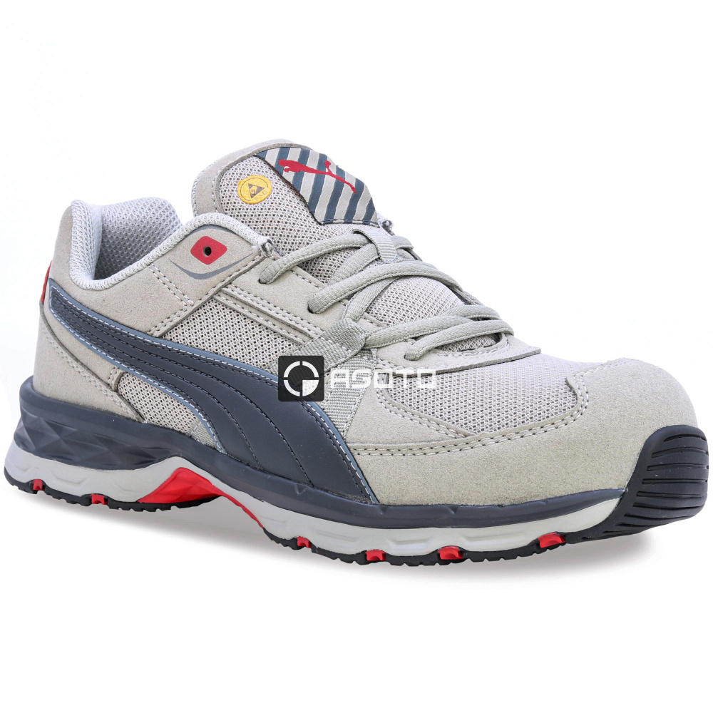 detail PUMA Vanti S1P šedá pánská pracovní obuv