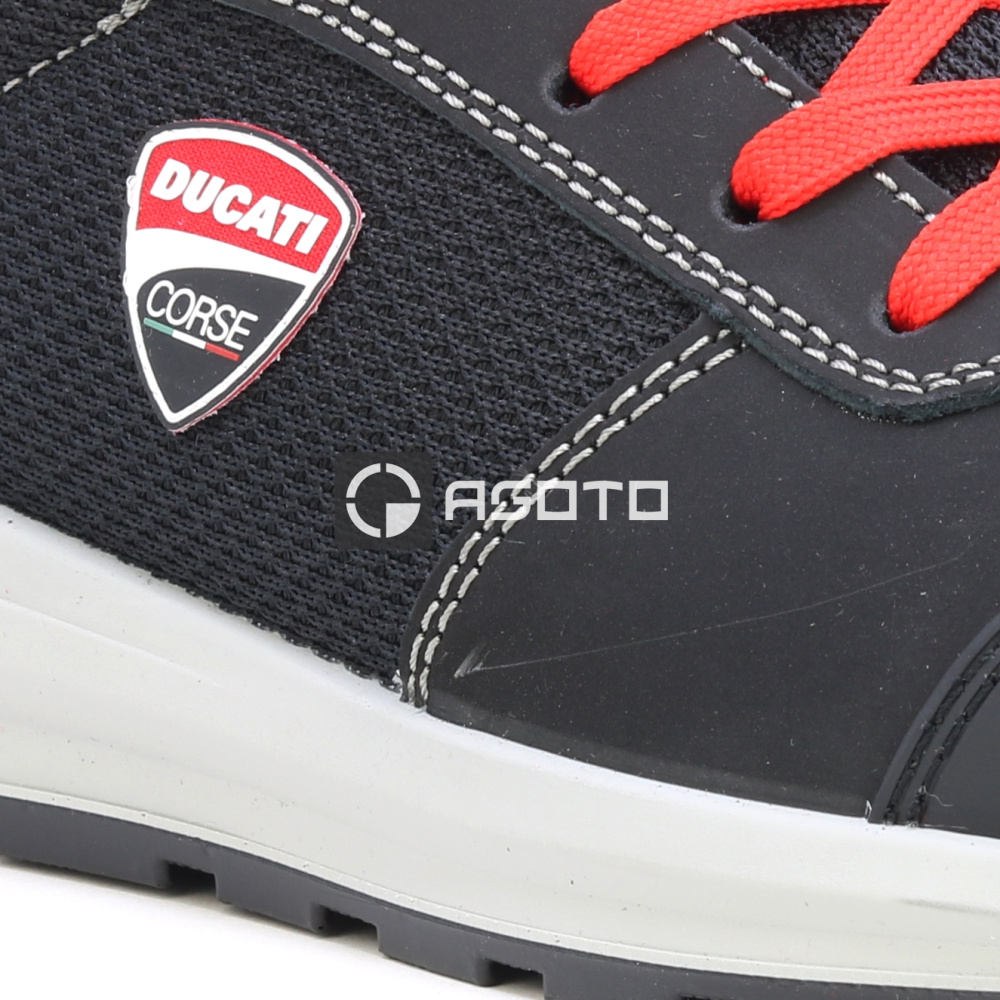 detail DUCATI Speedy Race S1P černá pánská pracovní obuv