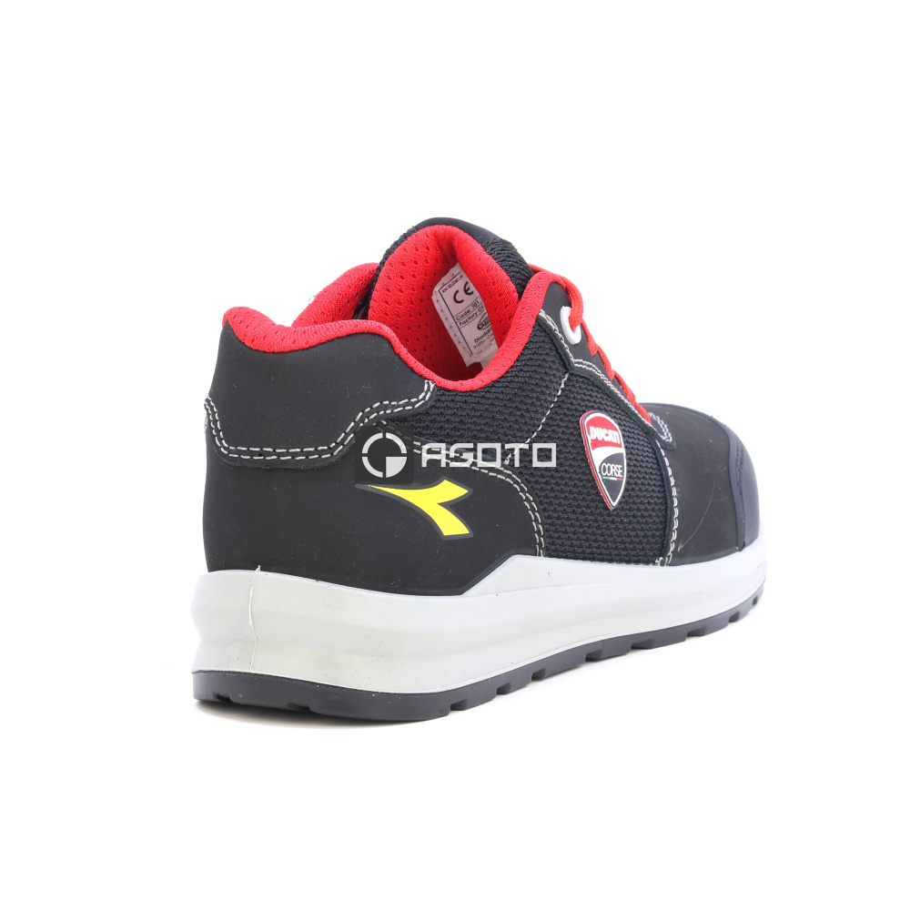 detail DUCATI Speedy Race S1P černá pánská pracovní obuv