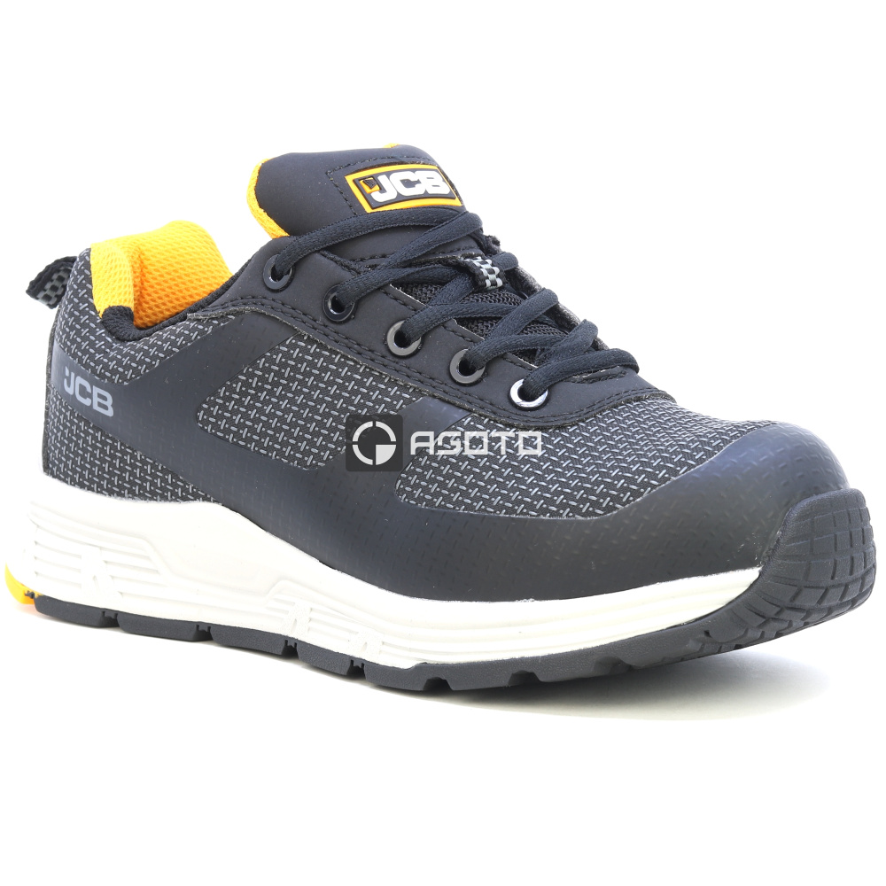 detail JCB Spark Trainer S3 černá pánská pracovní obuv