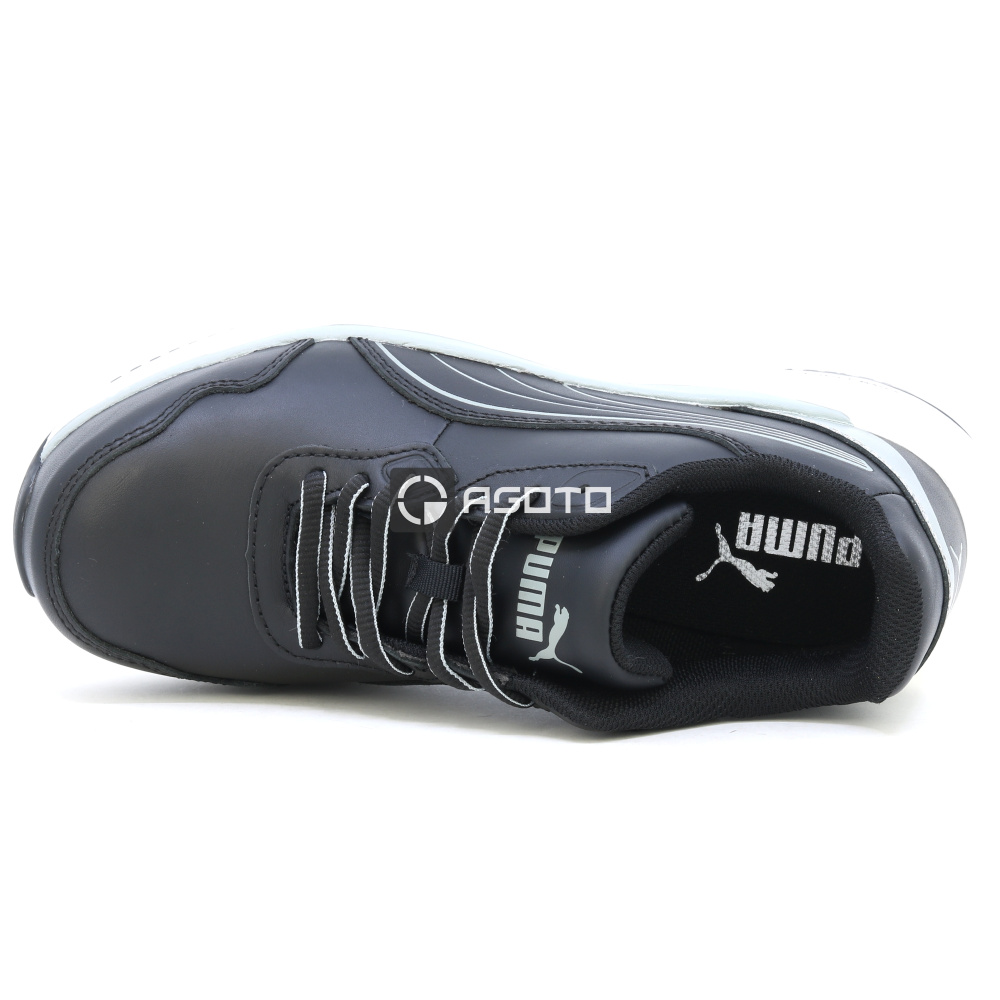 detail PUMA Zoom Low S3 ESD černá pánská pracovní obuv Výprodej