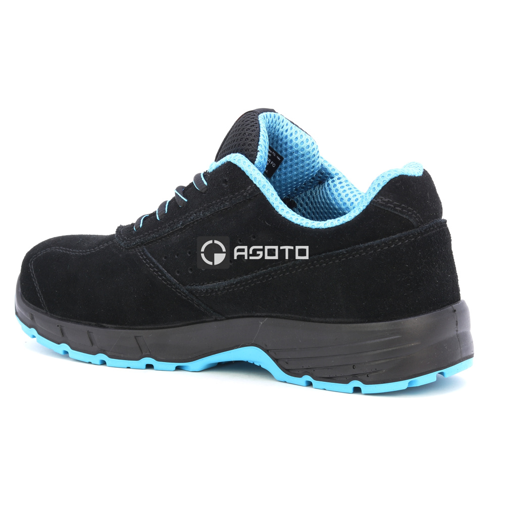 detail SPARCO Moreno S1P černá pánská pracovní obuv