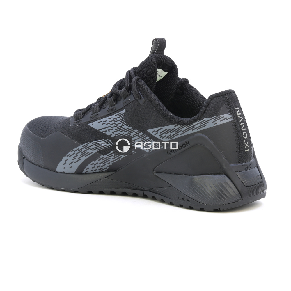 detail REEBOK IB3480 S3 ESD Nano X1 černá pánská pracovní obuv