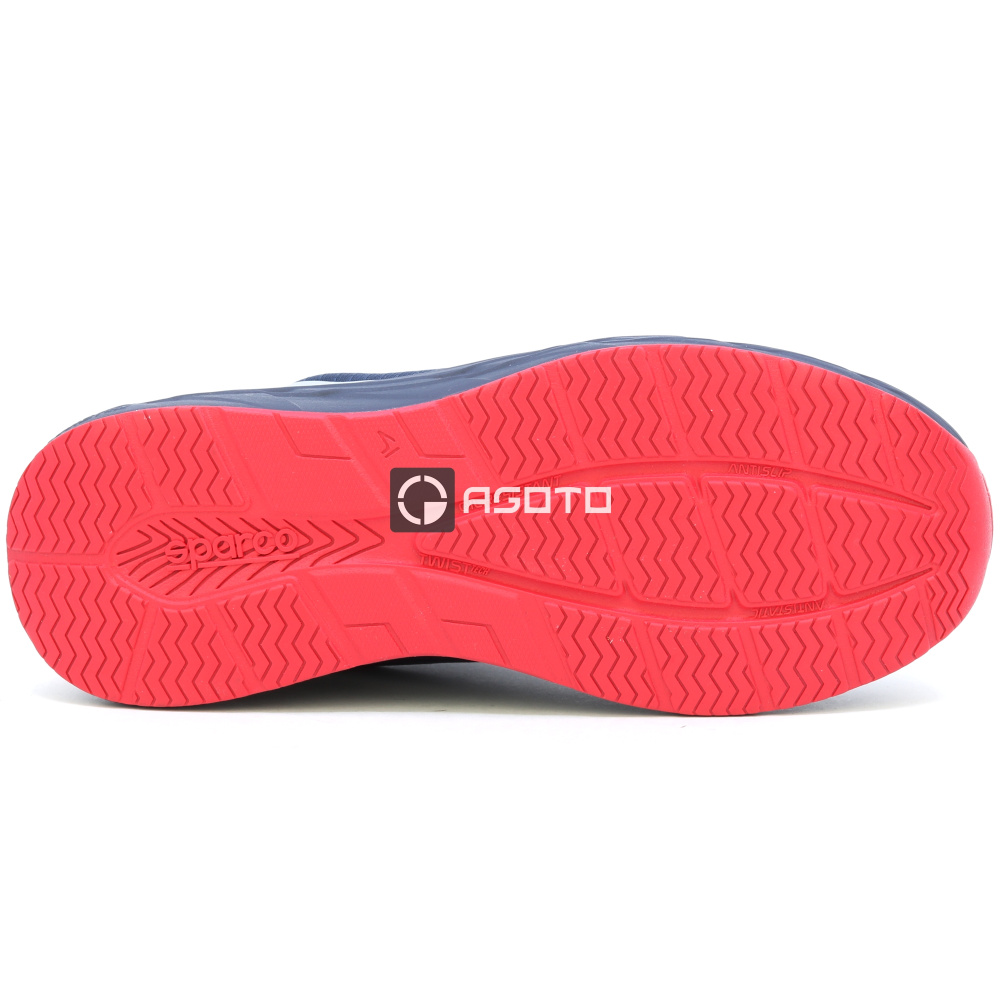 detail SPARCO Red Bull Racing Keynes S3 modrá pánská pracovní obuv