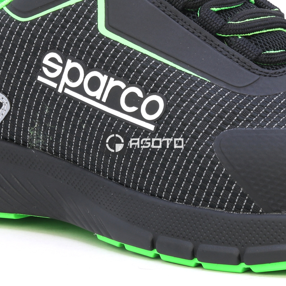 detail SPARCO Sanyo S1P ESD HRO černá pánská pracovní obuv